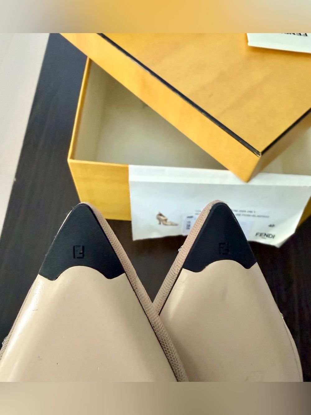 Fendi Colibrì Embellished Mesh Pumps - Picture 8 of 11